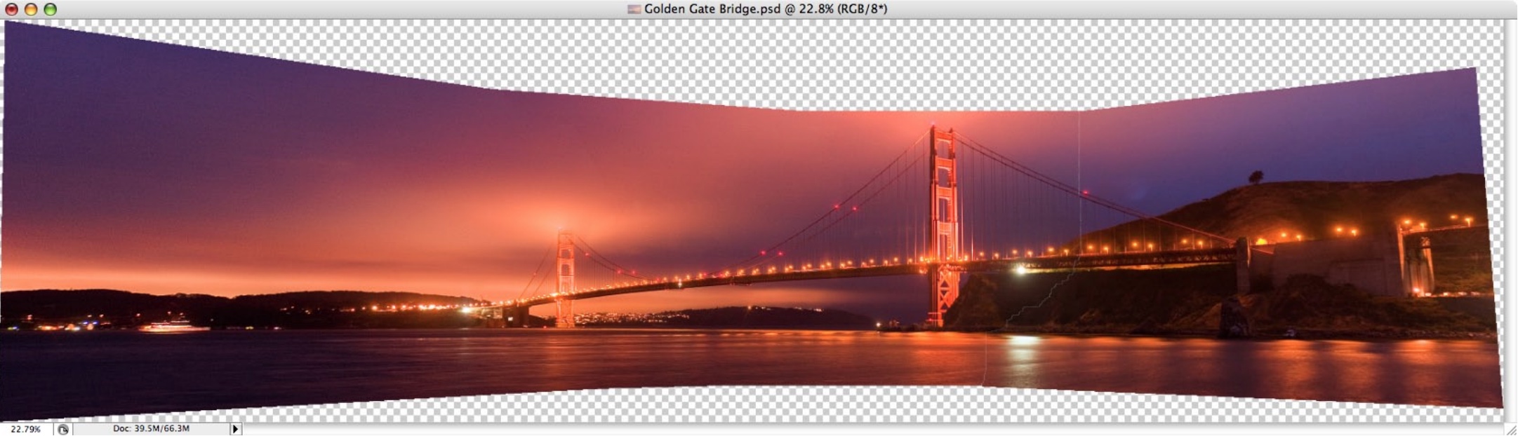 Adobe Photoshop CS3 for Mac Photo Merge (2007)